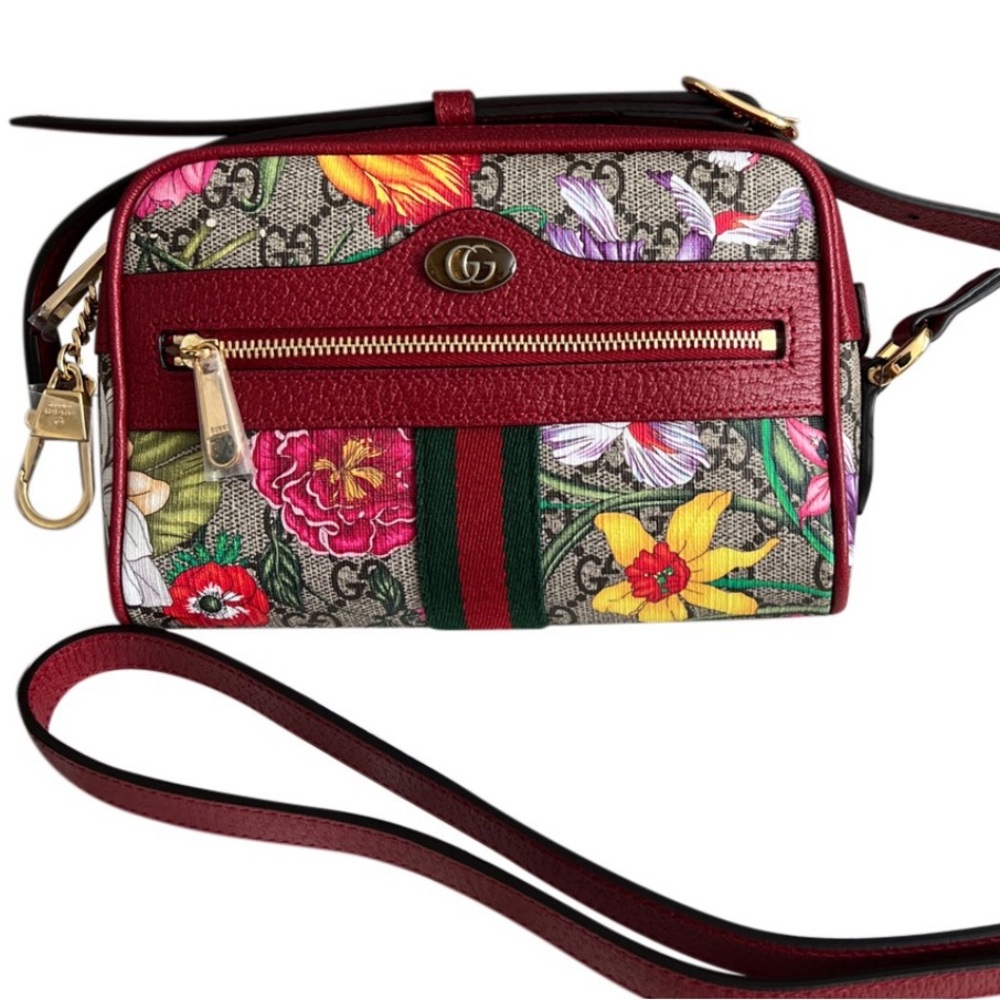 Gucci limited ophidia supreme miscel mix metal shoulderbag